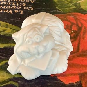 Vintage 1982 Hallmark Fine Bisque Porcelain Cat